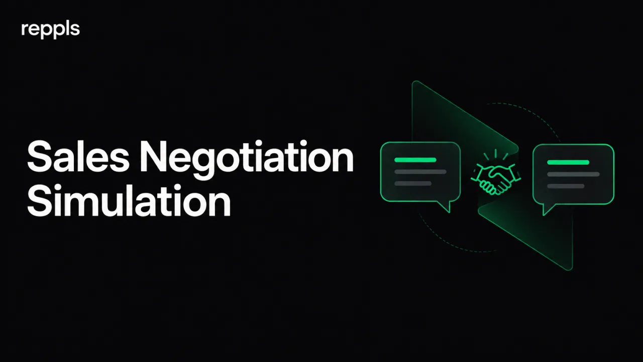 Sales Negotiation Simulation video - YouTube thumbnail